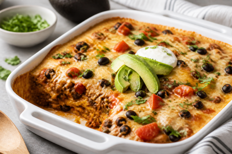 Ground Beef Southwest Casserole – A Cozy, Flavor-Packed Weeknight Favorite