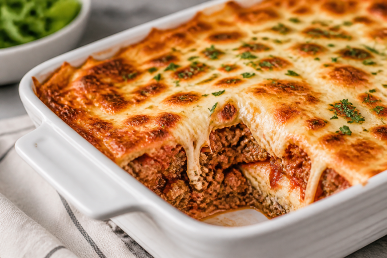 High Protein Beef Parmesan Bake – Comforting, Cheesy, and Satisfying
