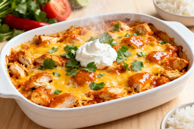 High Protein Buffalo Chicken Bake – A Simple, Satisfying Weeknight Meal