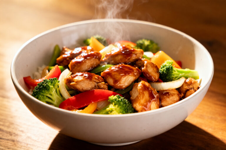 High Protein Teriyaki Chicken Stir Fry – Fast, Flavorful, and Satisfying
