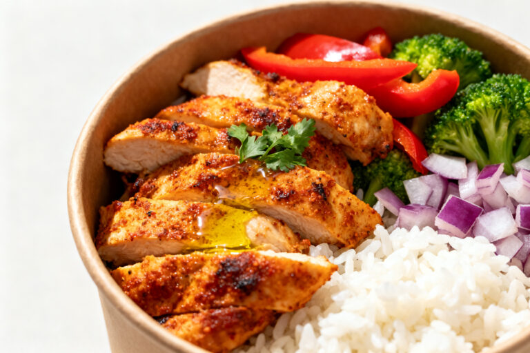 High Protein Cajun Chicken Bowls – Bold, Balanced, and Meal-Prep Friendly
