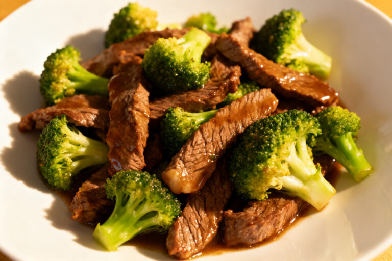 Easy Healthy Beef & Broccoli – A Weeknight Favorite Made Lighter