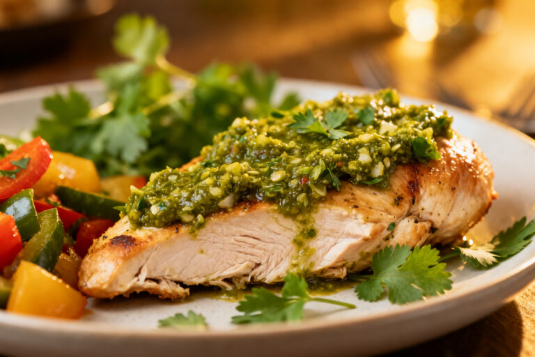 High Protein Salsa Verde Chicken – Easy, Flavor-Packed, and Meal-Prep Friendly