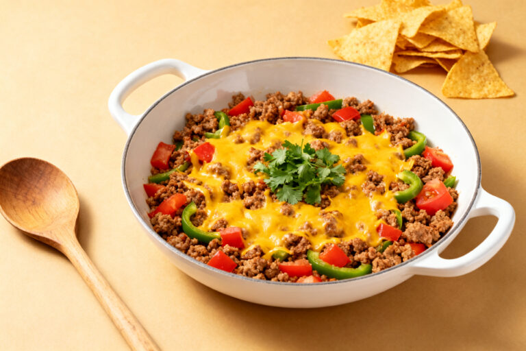 Ground Turkey Taco Skillet – A Fast, Flavor-Packed Weeknight Dinner