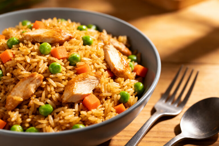High Protein Chicken Fried Rice – A Simple, Satisfying Weeknight Favorite