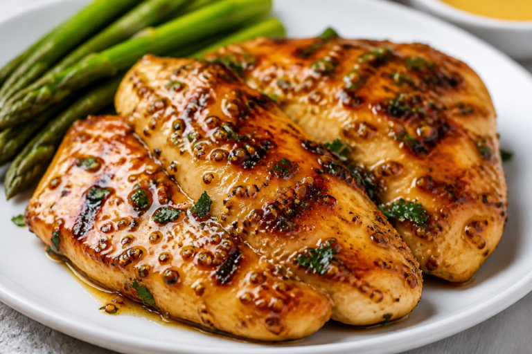Protein-Packed Honey Mustard Chicken – Simple, Juicy, and Satisfying