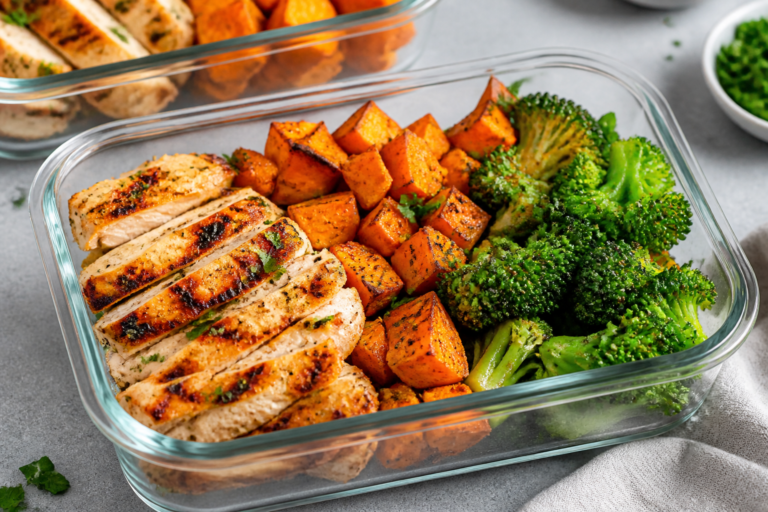 High Protein Chicken & Sweet Potato Meal Prep – Simple, Satisfying, and Ready for the Week