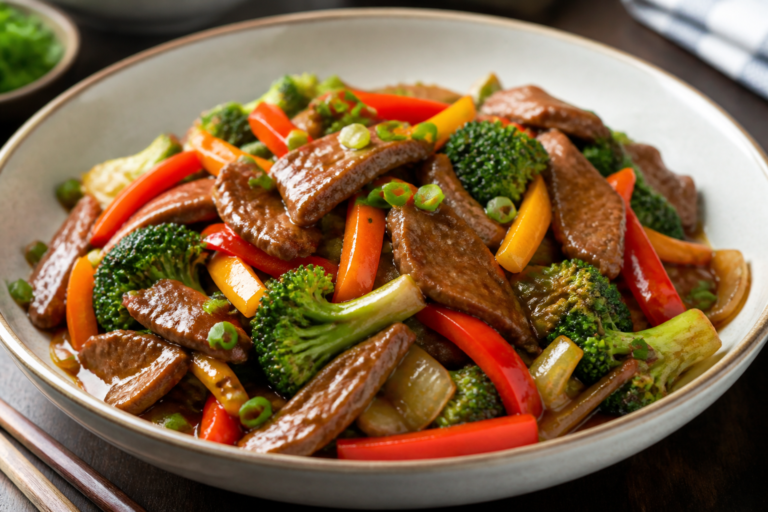 Healthy Beef & Veggie Stir Fry – Quick, Colorful, and Satisfying