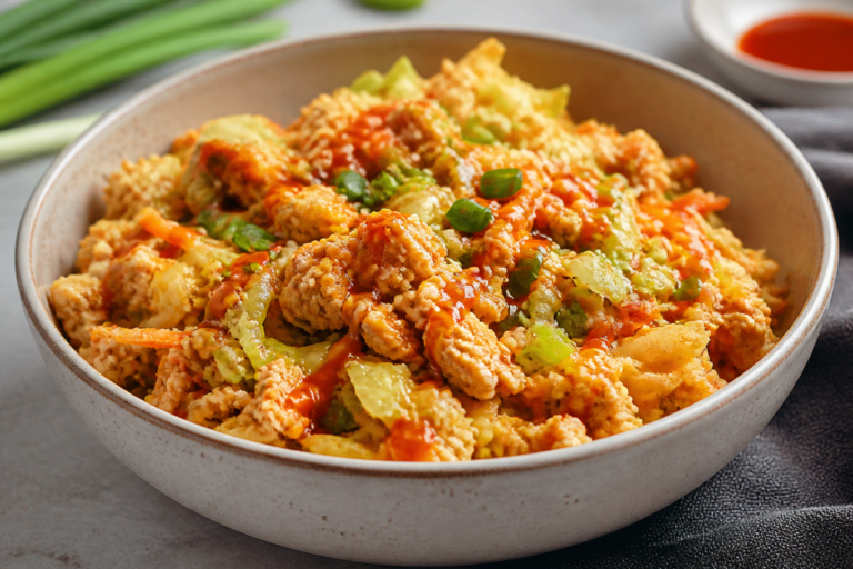 Protein Packed Egg Roll in a Bowl – A Fast, Flavorful Weeknight Favorite