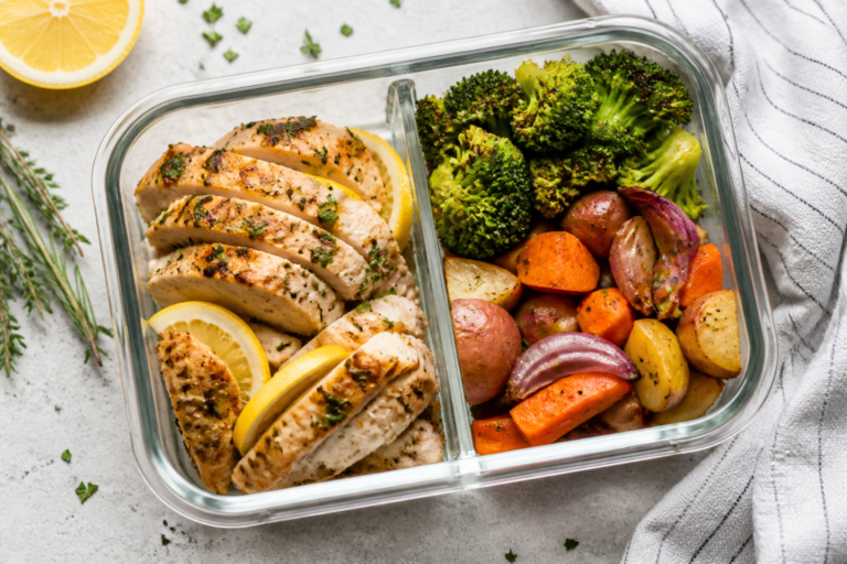 Easy Lemon Herb Chicken Meal Prep – Bright, Fresh, and Ready All Week
