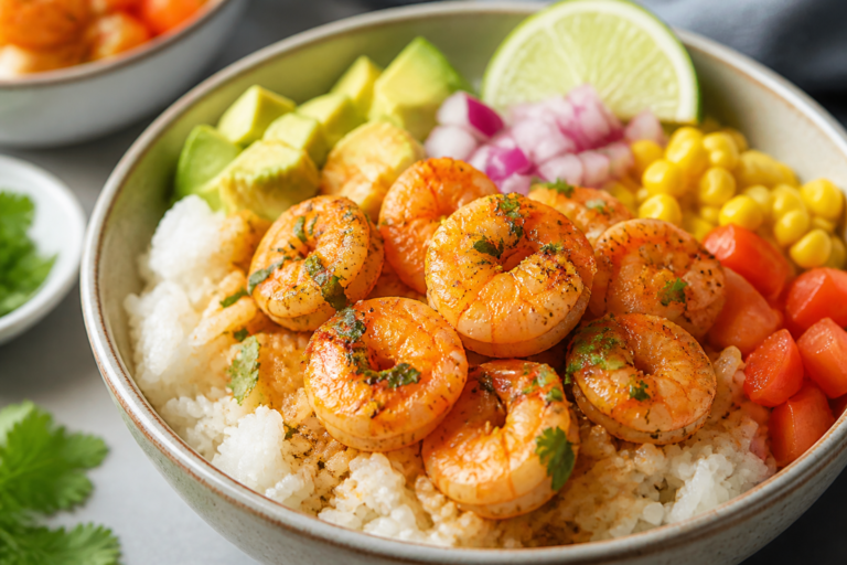 Protein Packed Shrimp Rice Bowls – A Fast, Flavorful Weeknight Win