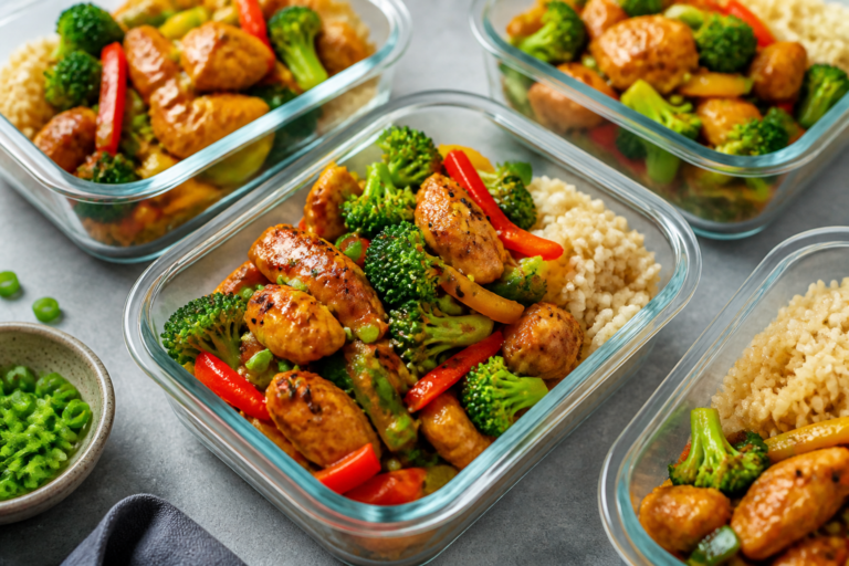 High Protein Chicken Stir Fry Meal Prep – Simple, Balanced, and Ready for the Week