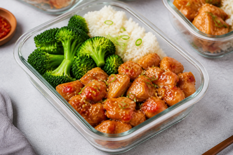 High Protein Sweet Chili Chicken Meal Prep – Easy, Balanced, and Flavor-Packed