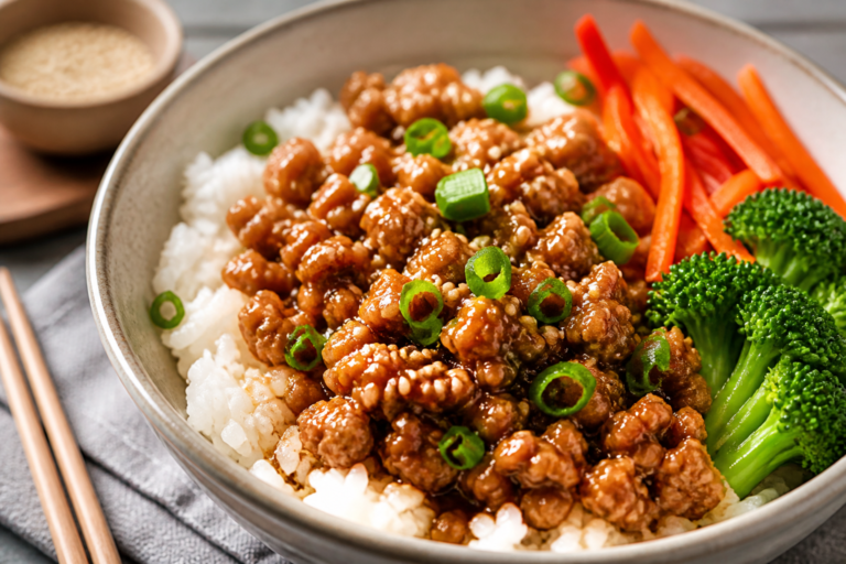 High Protein Teriyaki Turkey Rice Bowls – Easy, Flavor-Packed Meal Prep