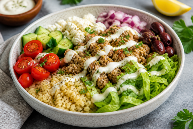 Protein Packed Greek Turkey Bowls – Bright, Fresh, and Meal-Prep Friendly