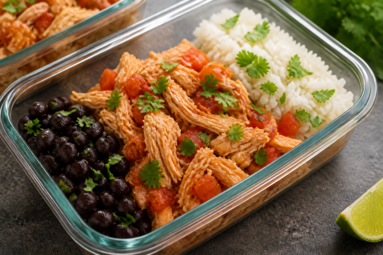 High Protein Salsa Chicken Meal Prep – Flavor-Packed, Easy, and Ready for the Week