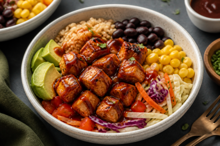 High Protein BBQ Chicken Bowls – A Simple, Satisfying Meal Prep Favorite