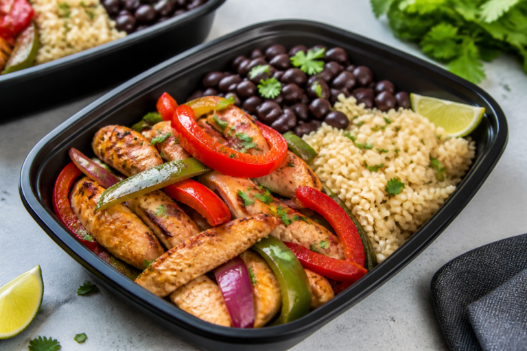 Chicken Fajita Protein Meal Prep – Easy, Flavor-Packed Lunches