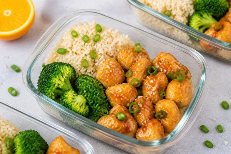 Healthy Orange Chicken Meal Prep – Bright, Fresh, and Ready for the Week