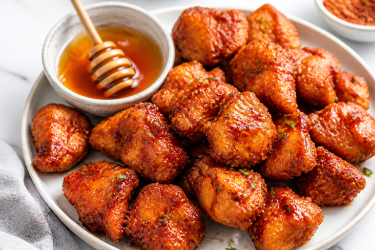Air Fryer Hot Honey Chicken Bites – Crispy, Sweet, and Spicy Weeknight Magic