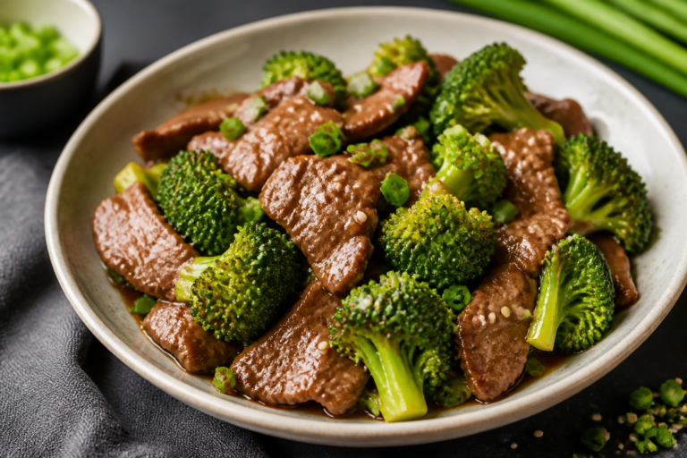 High Protein Beef & Broccoli Stir Fry – A Quick, Satisfying Weeknight Dinner
