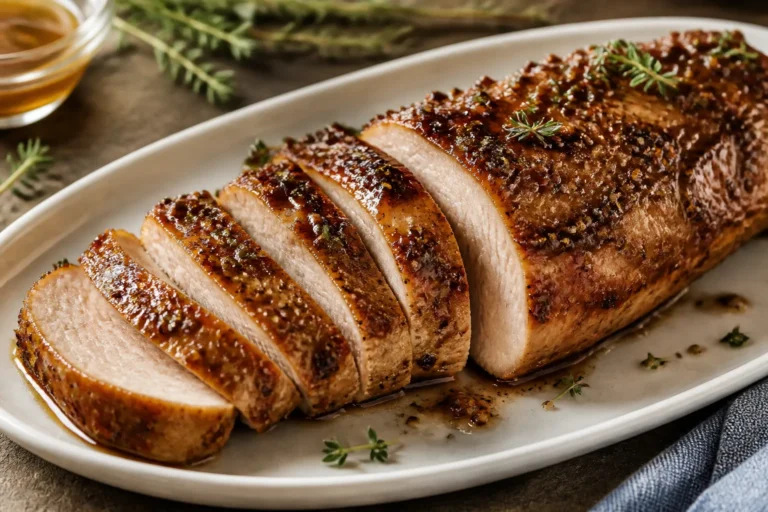 Maple Dijon Pork Tenderloin – Sweet, Savory, and Weeknight-Friendly