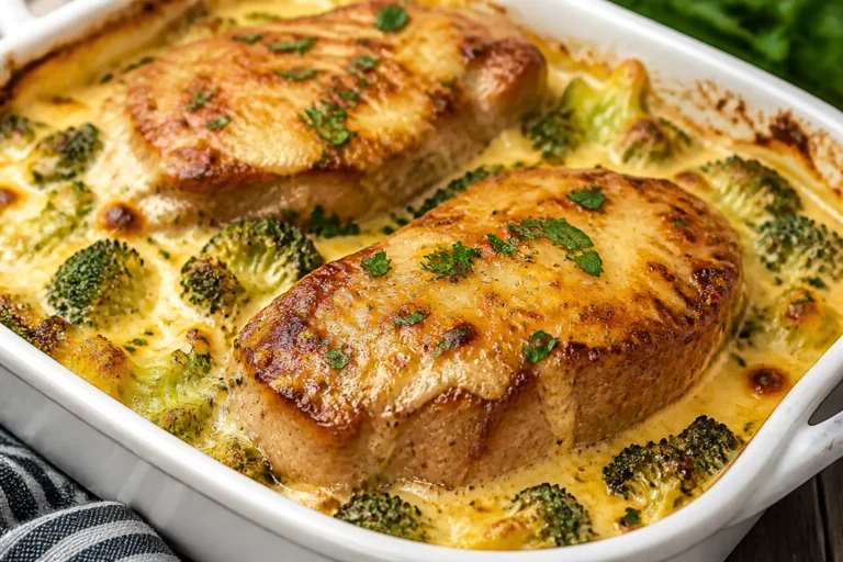 Keto Pork Chop Casserole – Creamy, Comforting, and Low-Carb