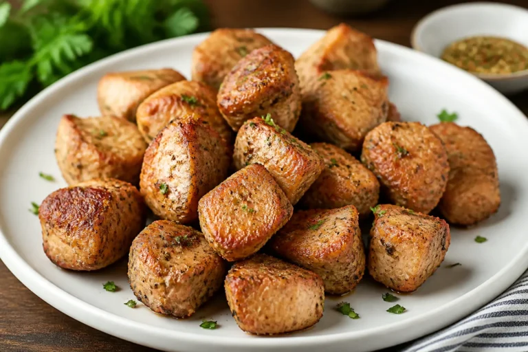 Air Fryer Pork Tenderloin Bites – Quick, Juicy, and Packed With Flavor