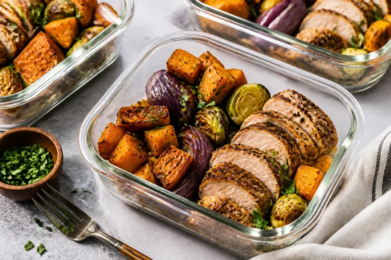 Pork Tenderloin Meal Prep Bowls – Simple, Flavorful, and Ready for the Week