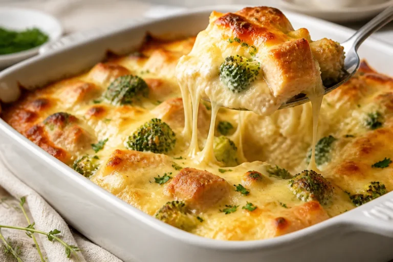 Melt In Your Mouth Chicken Protein Casserole – Creamy, Cozy, and Packed With Protein