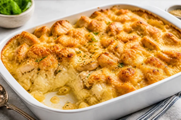 High Protein Chicken Mac and Cheese Bake – Comfort Food With a Protein Boost