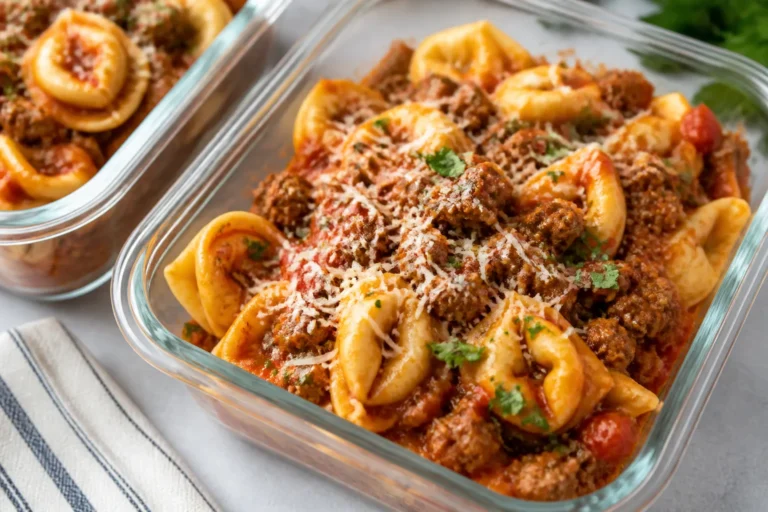 Ground Turkey Tortellini Meal Prep – A Simple, Satisfying Weekly Staple