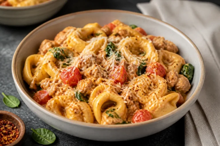 Protein Packed Turkey Tortellini Pasta – A Hearty, Weeknight Favorite