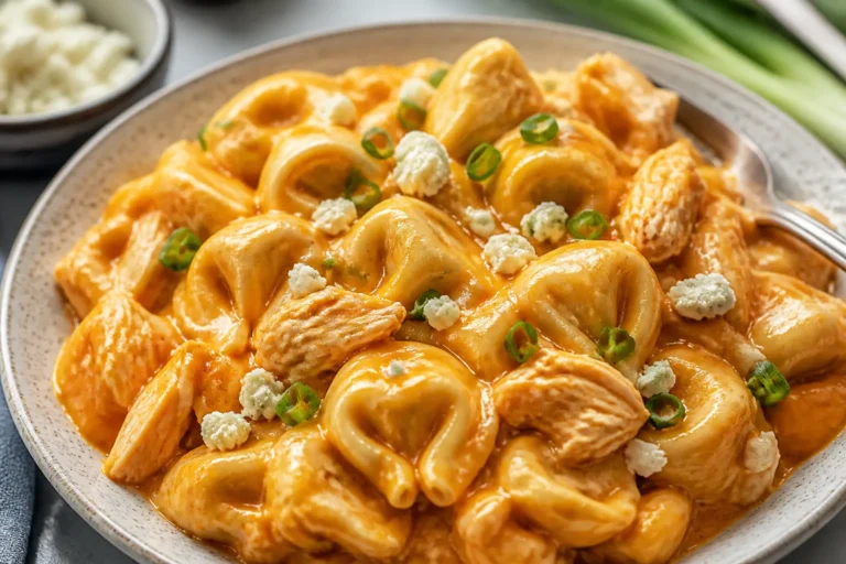 High Protein Buffalo Chicken Tortellini – A Spicy, Satisfying Weeknight Dinner
