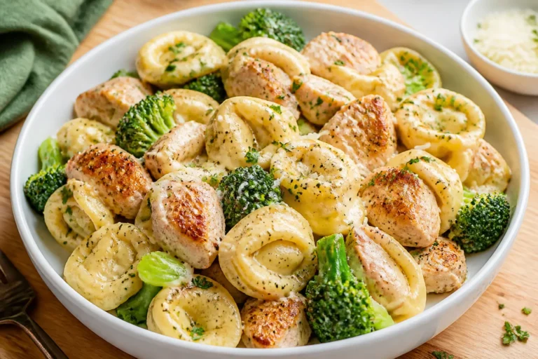 High Protein Chicken Broccoli Tortellini – A Satisfying, Weeknight-Friendly Meal