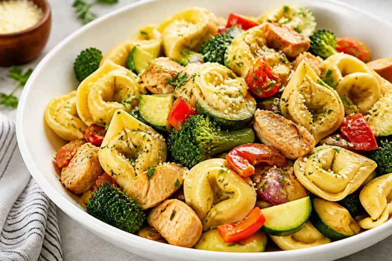 Chicken Tortellini Primavera – A Bright, Comforting Weeknight Pasta