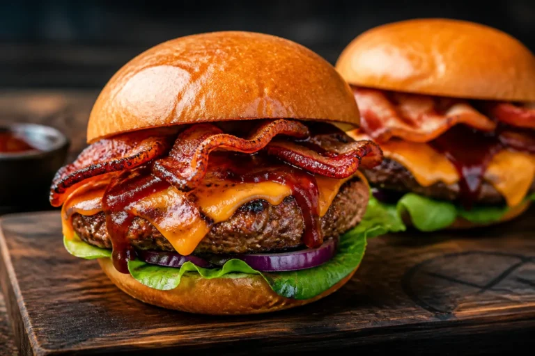 Protein Packed BBQ Bacon Burgers – Big Flavor, Simple Steps