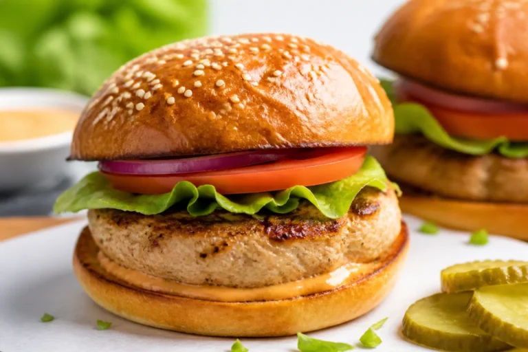 Air Fryer High Protein Burgers – Juicy, Fast, and Satisfying