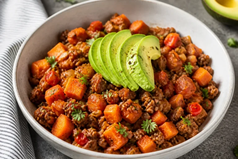 Easy Ground Beef Sweet Potato Hash – A Cozy, Weeknight Skillet Dinner
