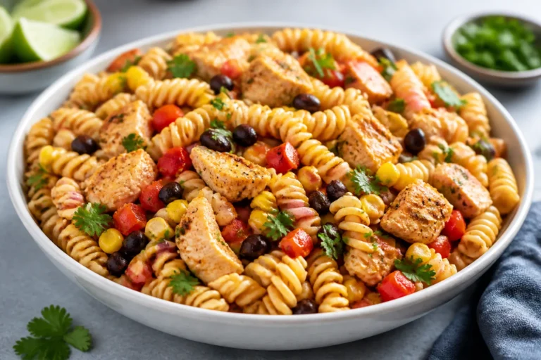 High Protein Southwest Chicken Pasta Salad – Easy, Flavor-Packed, Meal-Prep Friendly
