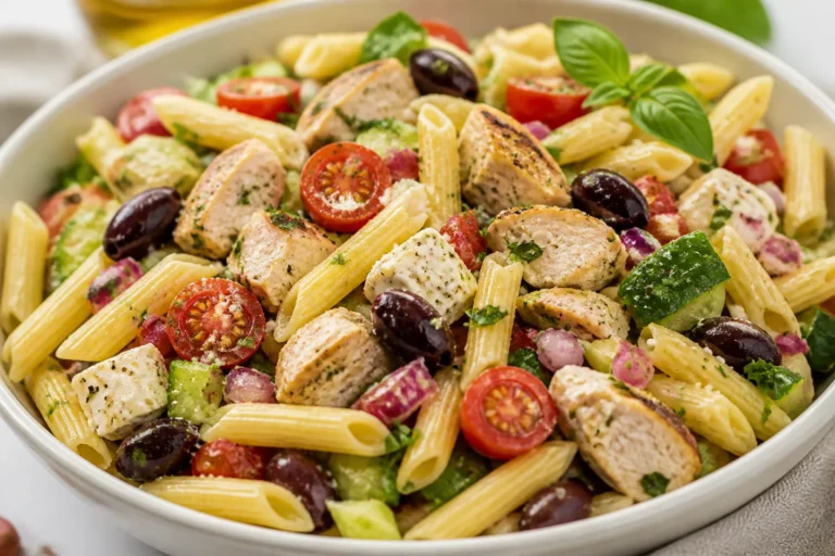 Protein-Packed Italian Pasta Salad – Fresh, Satisfying, and Easy