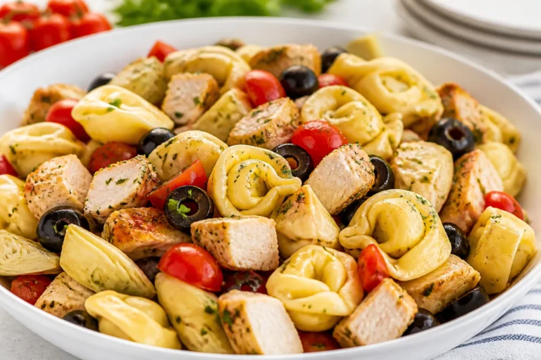 Italian Chicken Tortellini Pasta Salad – Easy, Fresh, and Flavor-Packed