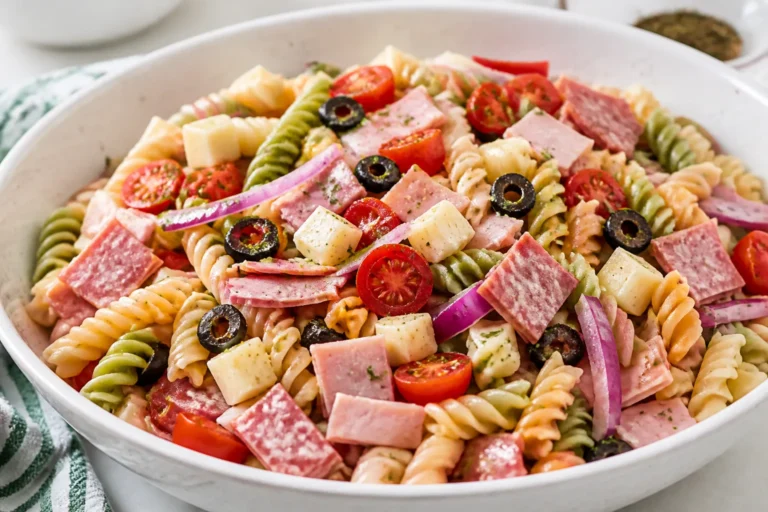 Protein Italian Deli Pasta Salad – Hearty, Flavor-Packed, and Meal-Prep Friendly