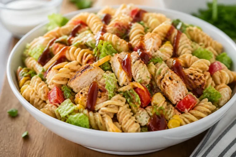BBQ Ranch Chicken Pasta Salad – A Crowd-Pleasing Classic