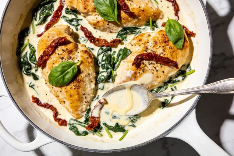 High Protein Tuscan Chicken