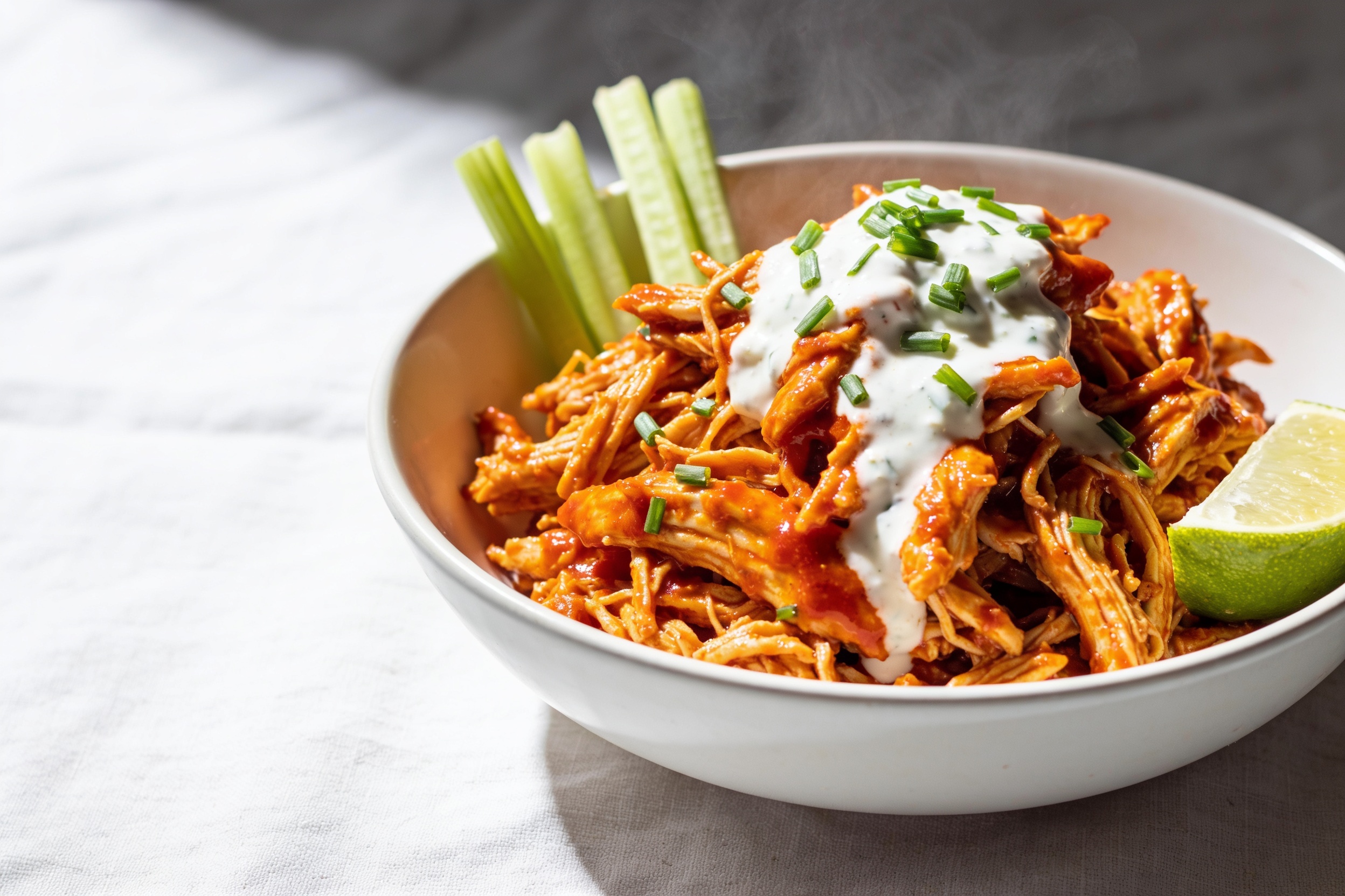 High Protein Buffalo Chicken