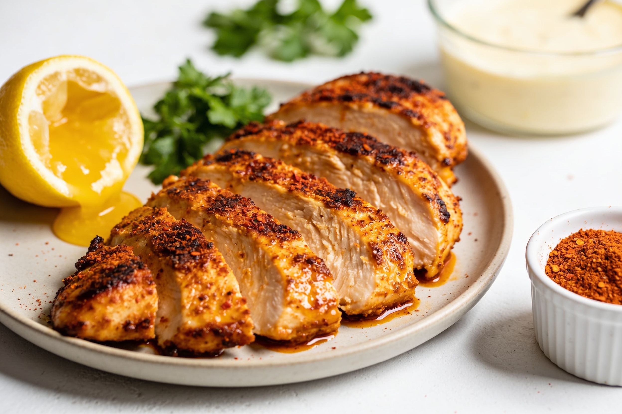 High Protein Cajun Chicken