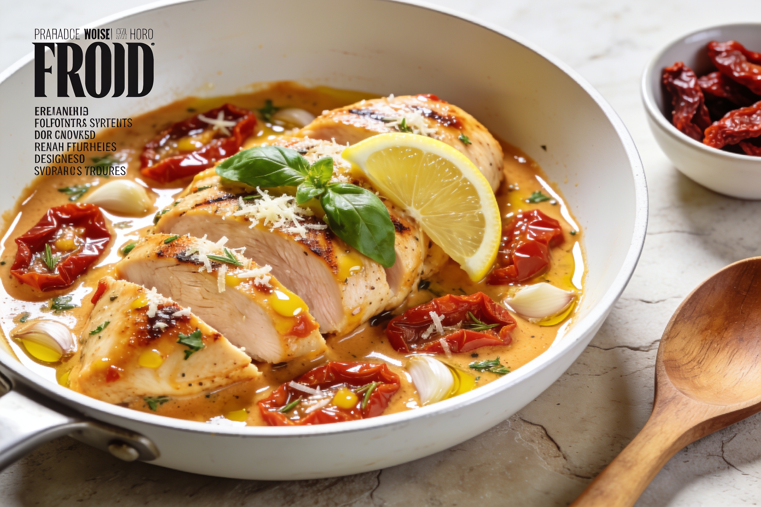 High Protein Sun-Dried Tomato Chicken
