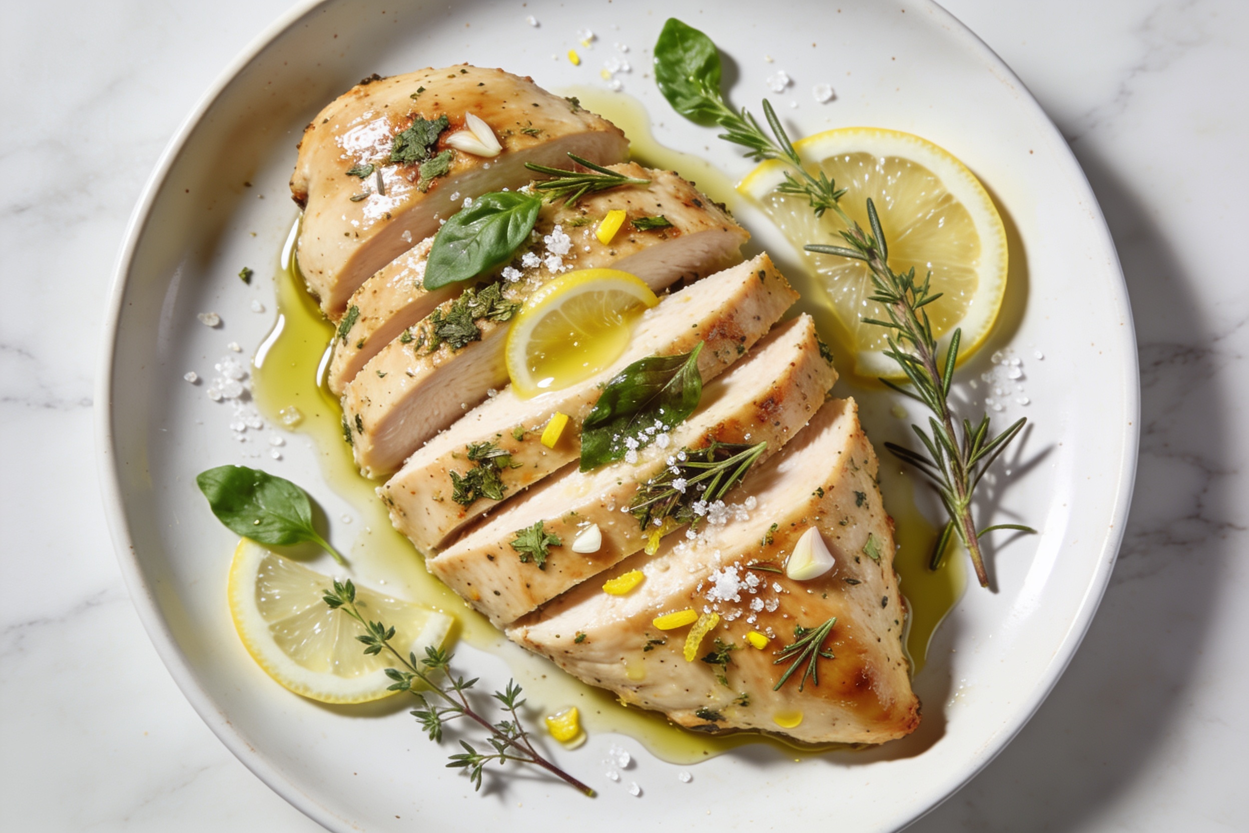 High Protein Italian Herb Chicken