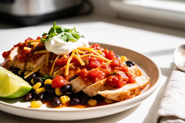 High Protein Salsa Chicken